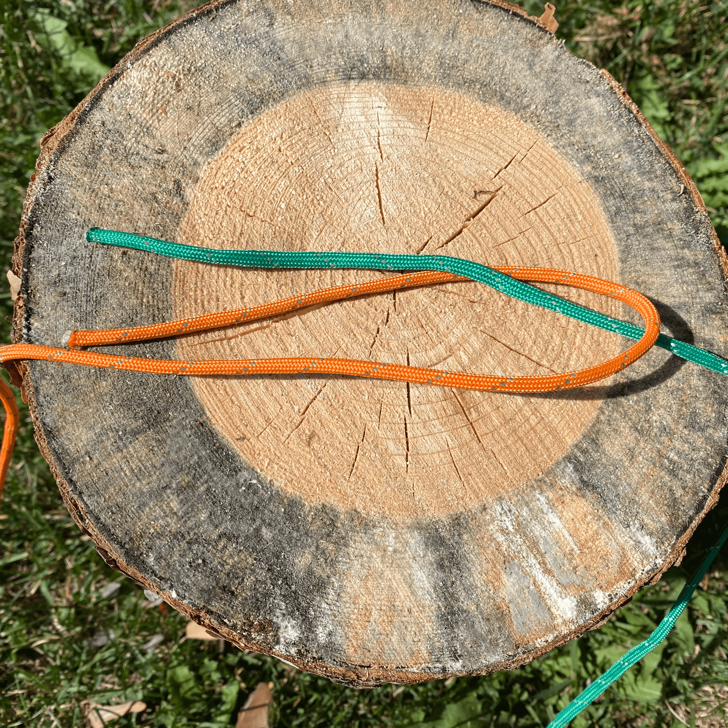 pass second rope through the bite of the first rope